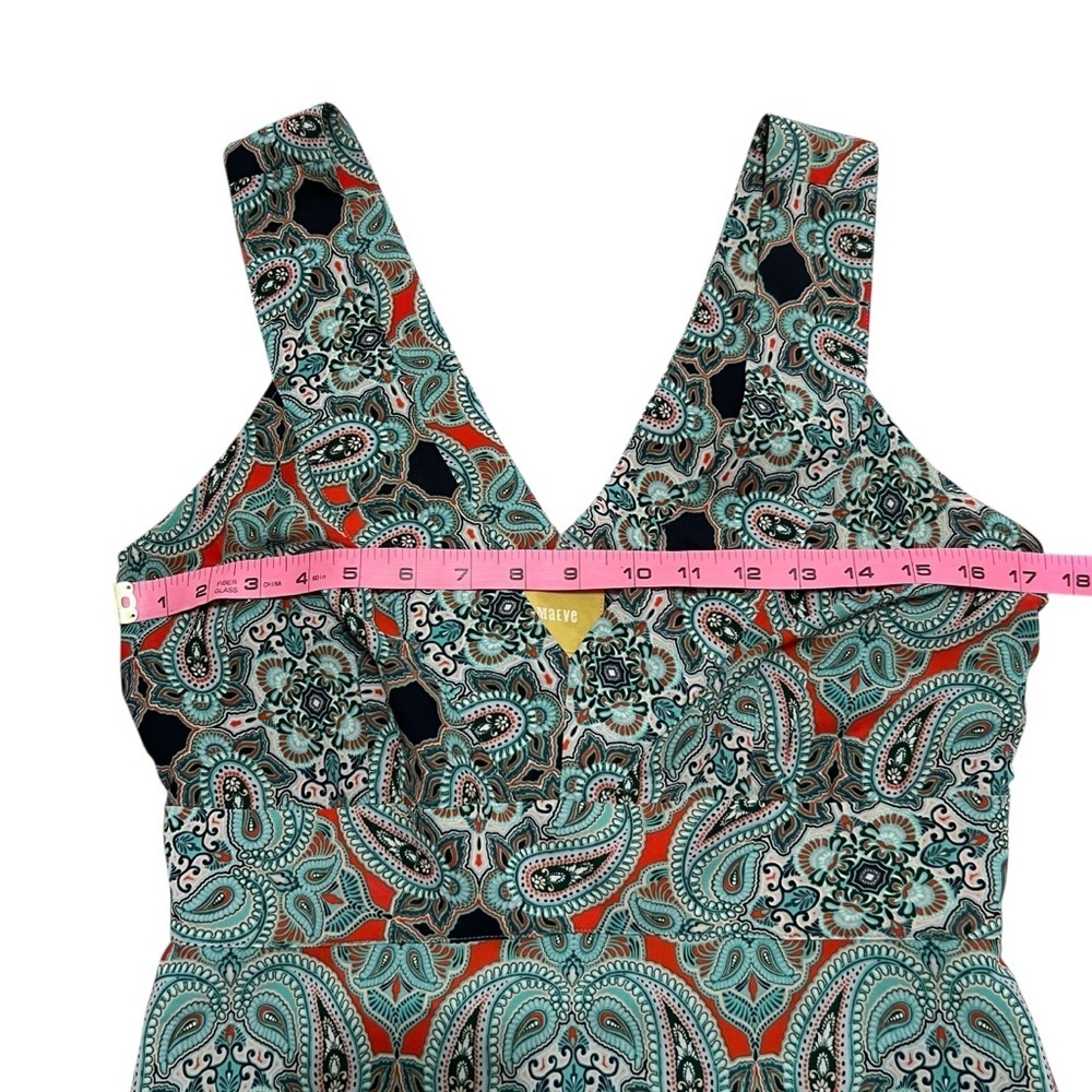 Anthropologie Maeve Canyon Creek Turquoise Dress - Picture 13 of 16